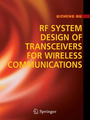 cover image of RF System Design of Transceivers for Wireless Communications